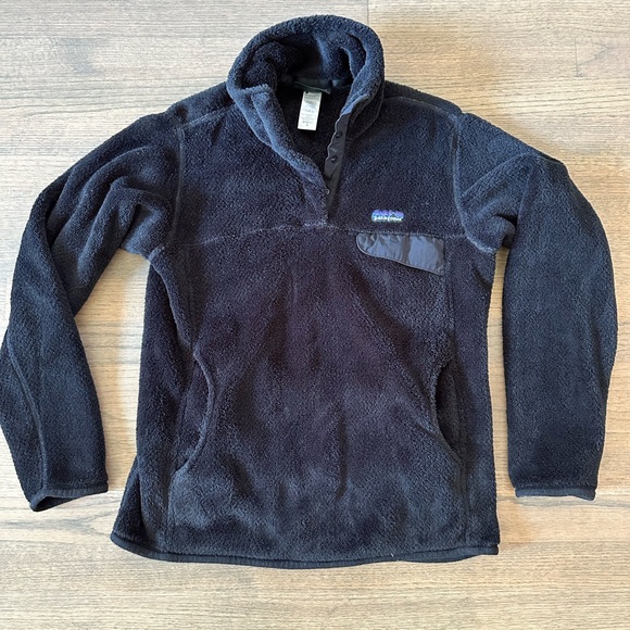 Patagonia Jackets & Blazers - Patagonia Re-Tool Snap-T Pullover-Size Medium-Black